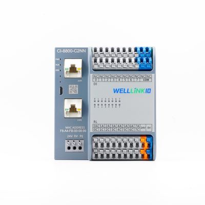 Купить Decowell CC-Link IE Field Basic I/O Module 8di8do PLC IO Module ODM CI-8800-C2NN online manufacture